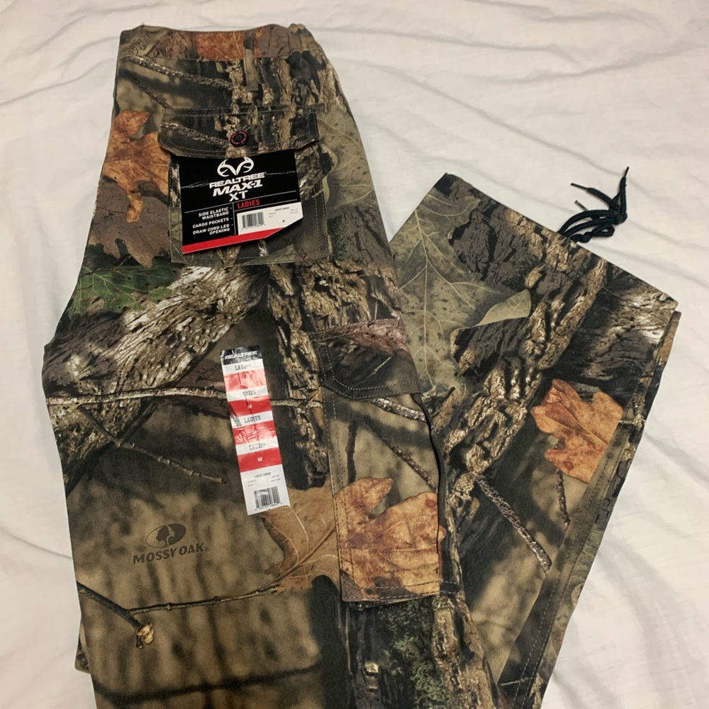 Mossy Oak LADIES Realtree MAX-1 XT Camouflage Pant Size-MEDIUM NWT